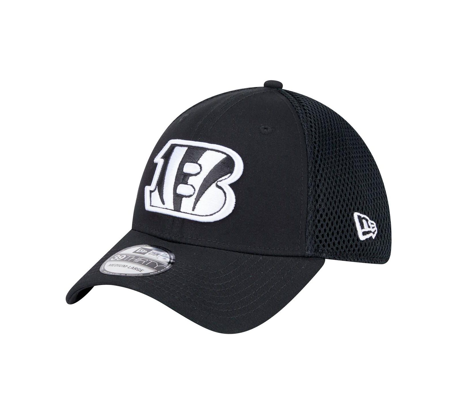 Мужская кепка New Era Cincinnati Bengals Main Neo 39THIRTY Flex, черная