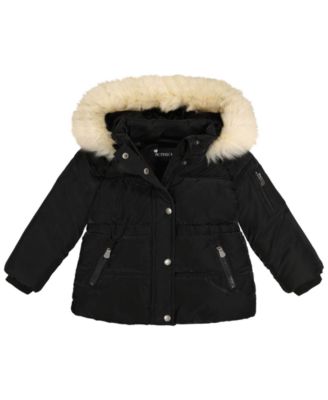 S Rothschild & CO Baby Girls' Hooded Parka Jacket