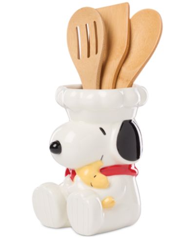 Набор из 4 предметов Lenox Chef Snoopy Figural Utensil Crock