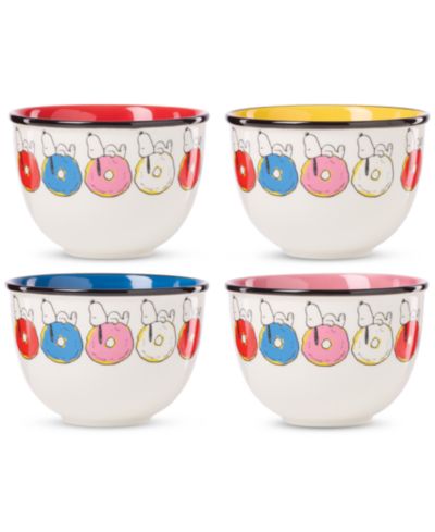 Lenox Chef Snoopy фарфоровые десертные пиалы, набор из 4 шт