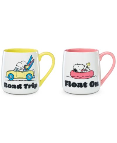 Набор кружек Lenox Peanuts Road Trip & Float On, 2 шт.