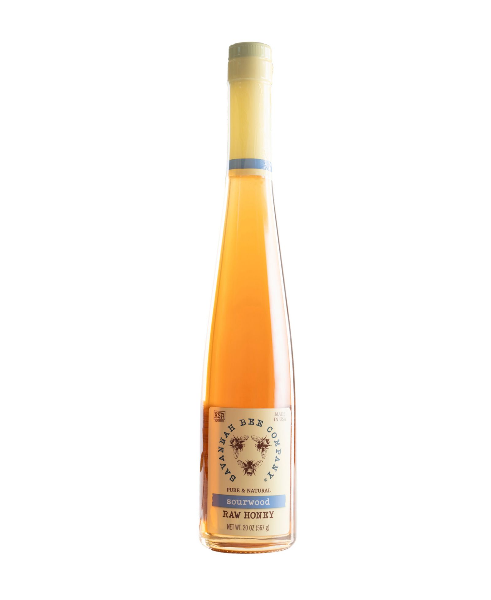 Savannah Bee Company мед Sourwood Honey Flute 20oz