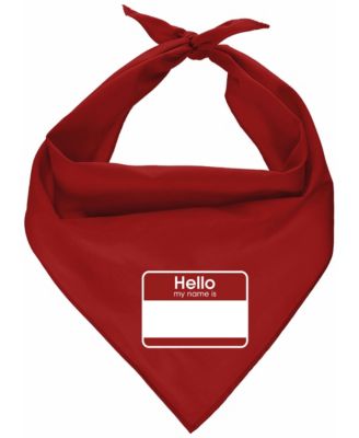 Бандана для собак Parisian Pet Hello My Name Is