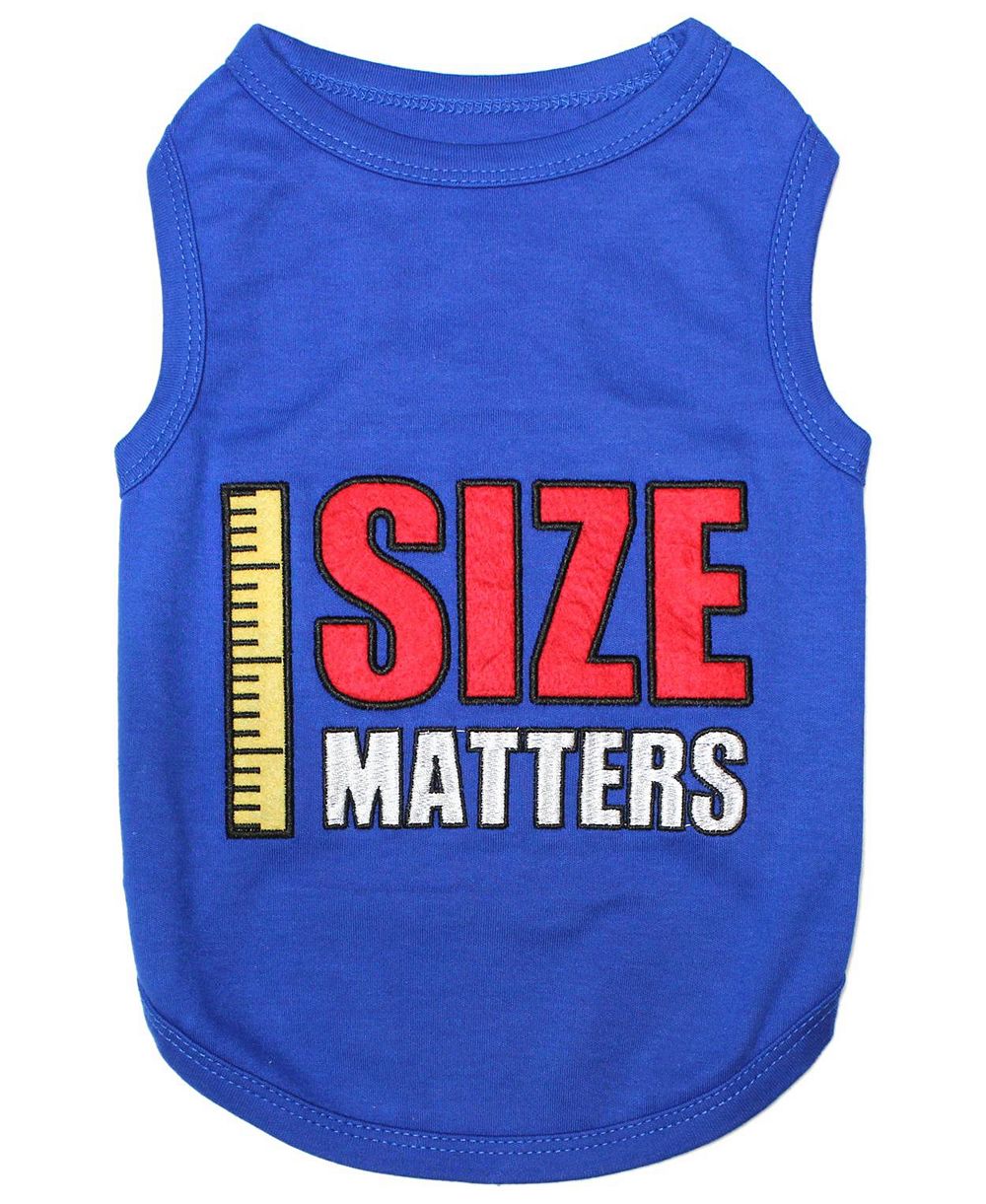 Футболка для собак Parisian Pet Size Matters