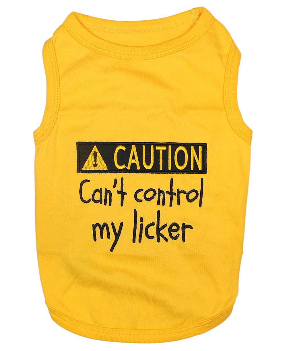 Parisian Pet футболка для собак I Can't Control My Licker