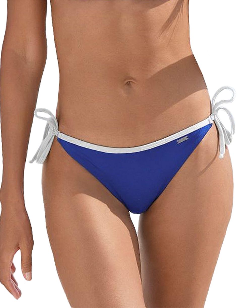 LASCANA Women's Side Tie Bikini Style Low-Rise Cheeky-Coverage Swim Bottom