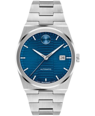 Movado Men's Bold Quest Swiss Automatic Stainless-Steel Watch, 39mm