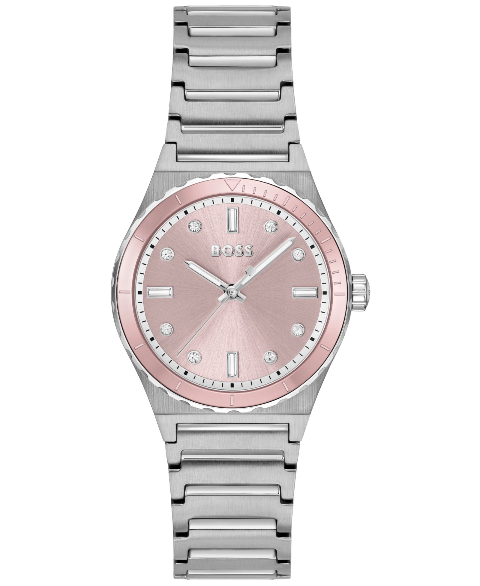 Hugo Boss Женские кварцевые часы Candor Sport, сталь, 32mm
