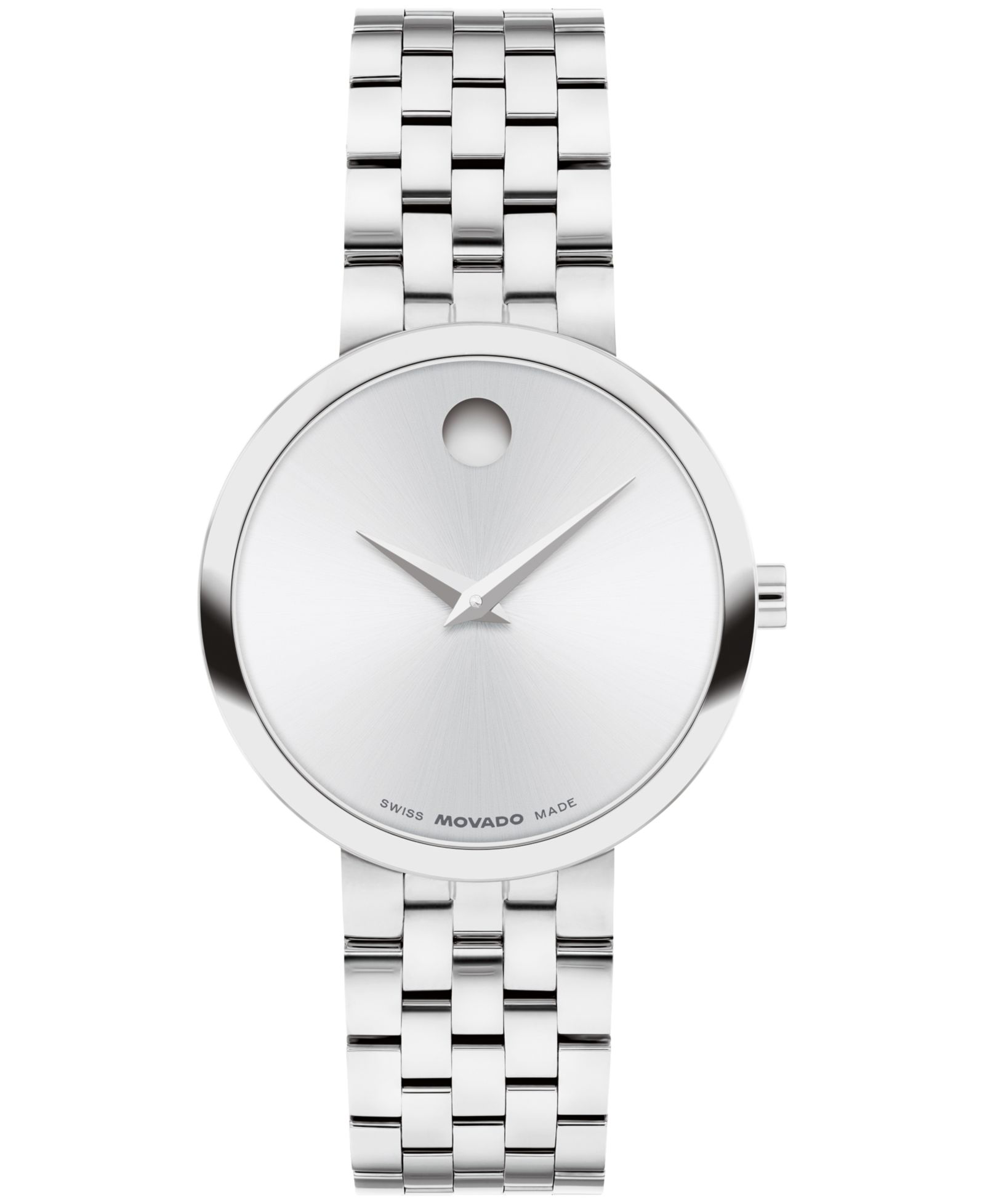 Женские часы Movado Museum Classic Swiss Quartz из нержавеющей стали, 29.5mm
