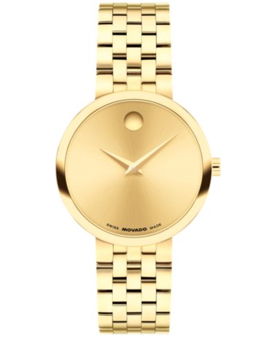 Movado Женские часы Museum Classic Swiss Quartz, 29.5mm