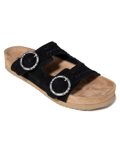 Женские сандалии-мюли Minnetonka Georgine Classic Suede Buckle Slide