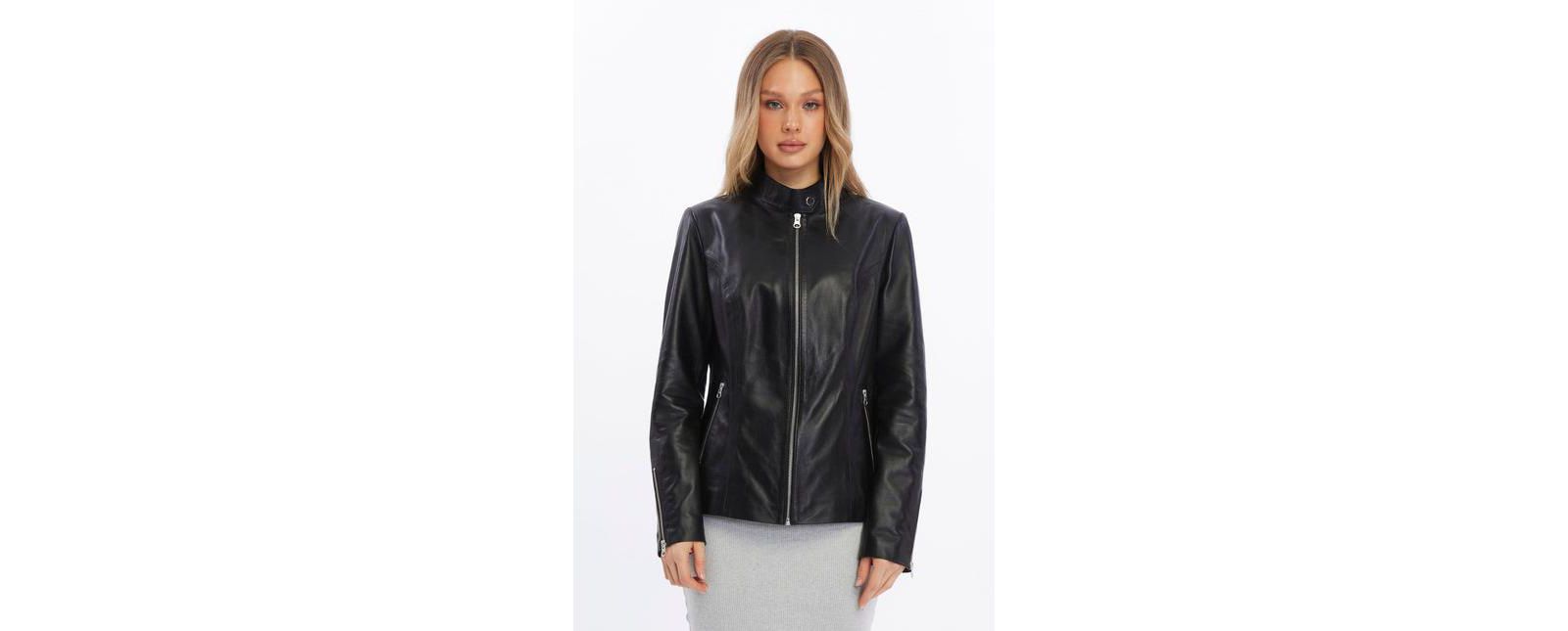 Furniq UK Women's Elspeth Leather Jacket