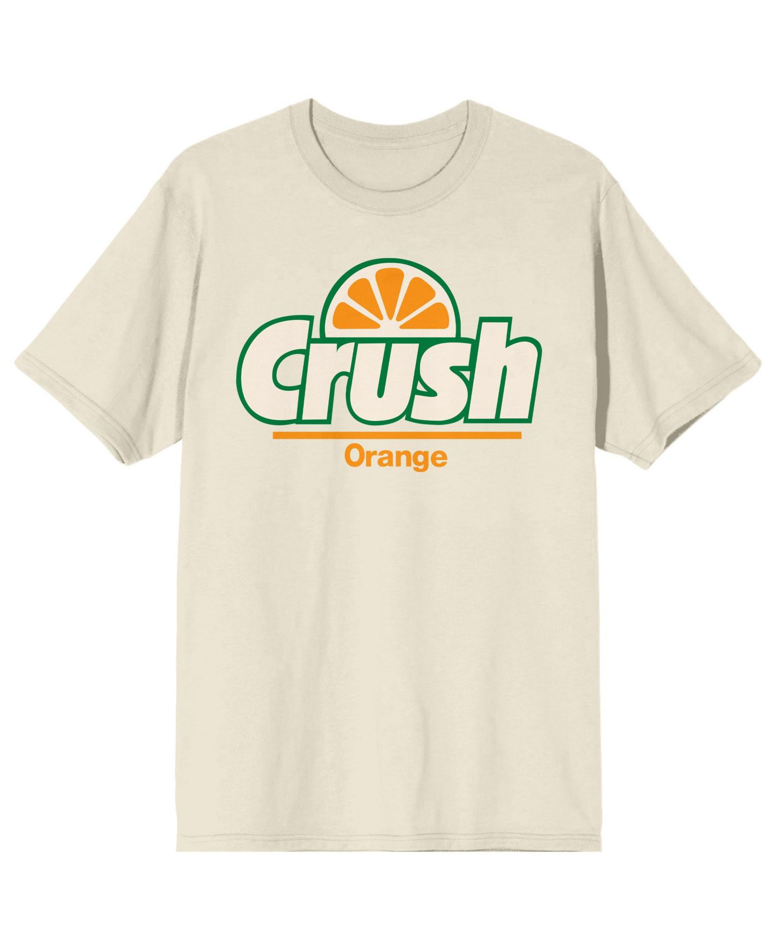 Orange Crush Мужская классическая футболка с логотипом с коротким рукавом Medium