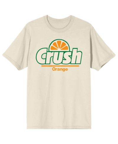 Orange Crush Мужская классическая футболка с логотипом с коротким рукавом Medium