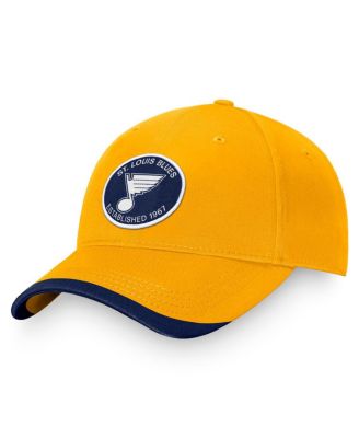 Fanatics Мужская регулируемая кепка St. Louis Blues Gold