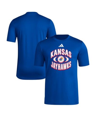Adidas Мужская футболка Kansas Jayhawks Basketball