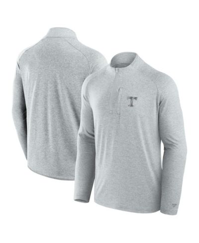 Fanatics Мужская куртка Tennessee Volunteers Mock Neck Half-Zip Pullover, серая