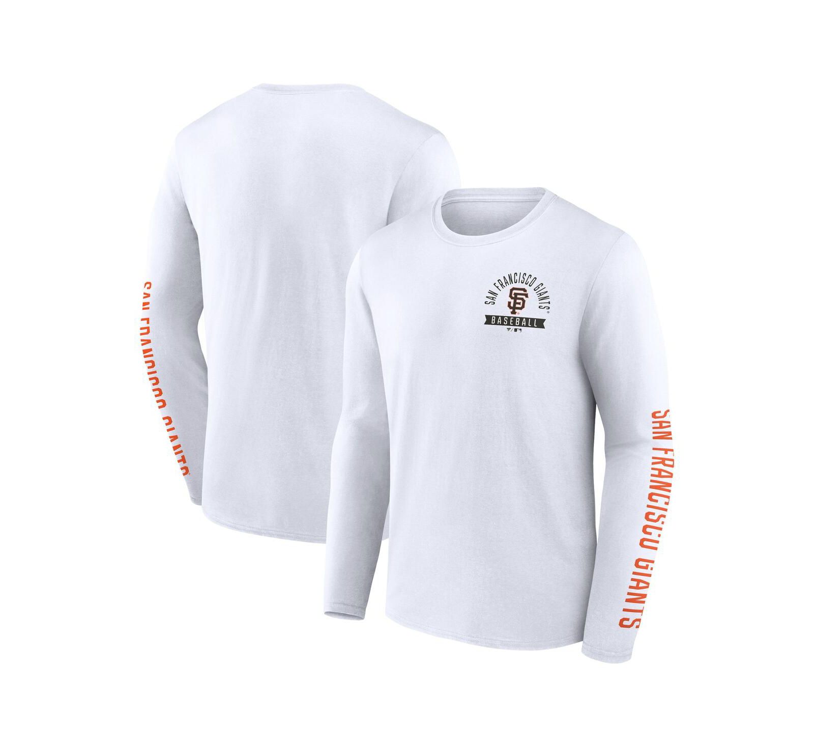 Футболка Fanatics с длинным рукавом, мужская, с символикой San Francisco Giants
