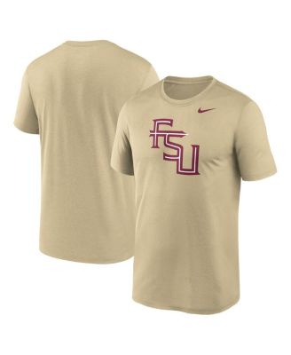 Мужская футболка Nike Gold Florida State Seminoles Primetime Legend Alternate Logo
