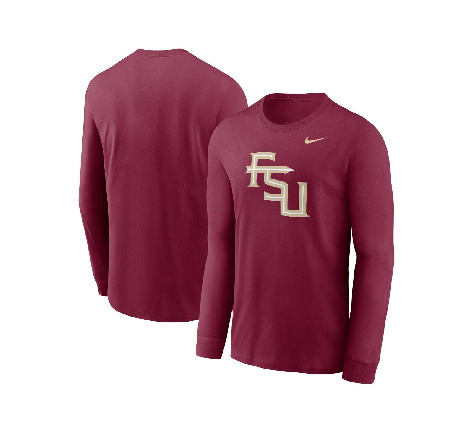 Nike Men's Garnet Florida State Seminoles Alternate Logo Long Sleeve T-Shirt