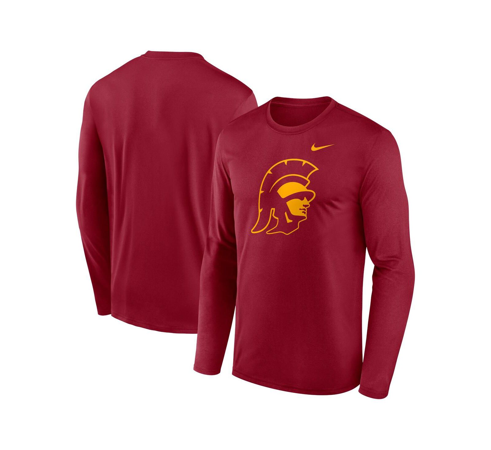 Nike Men's Cardinal USC Trojans Primetime Alternate Logo Legend Long Sleeve T-Shirt