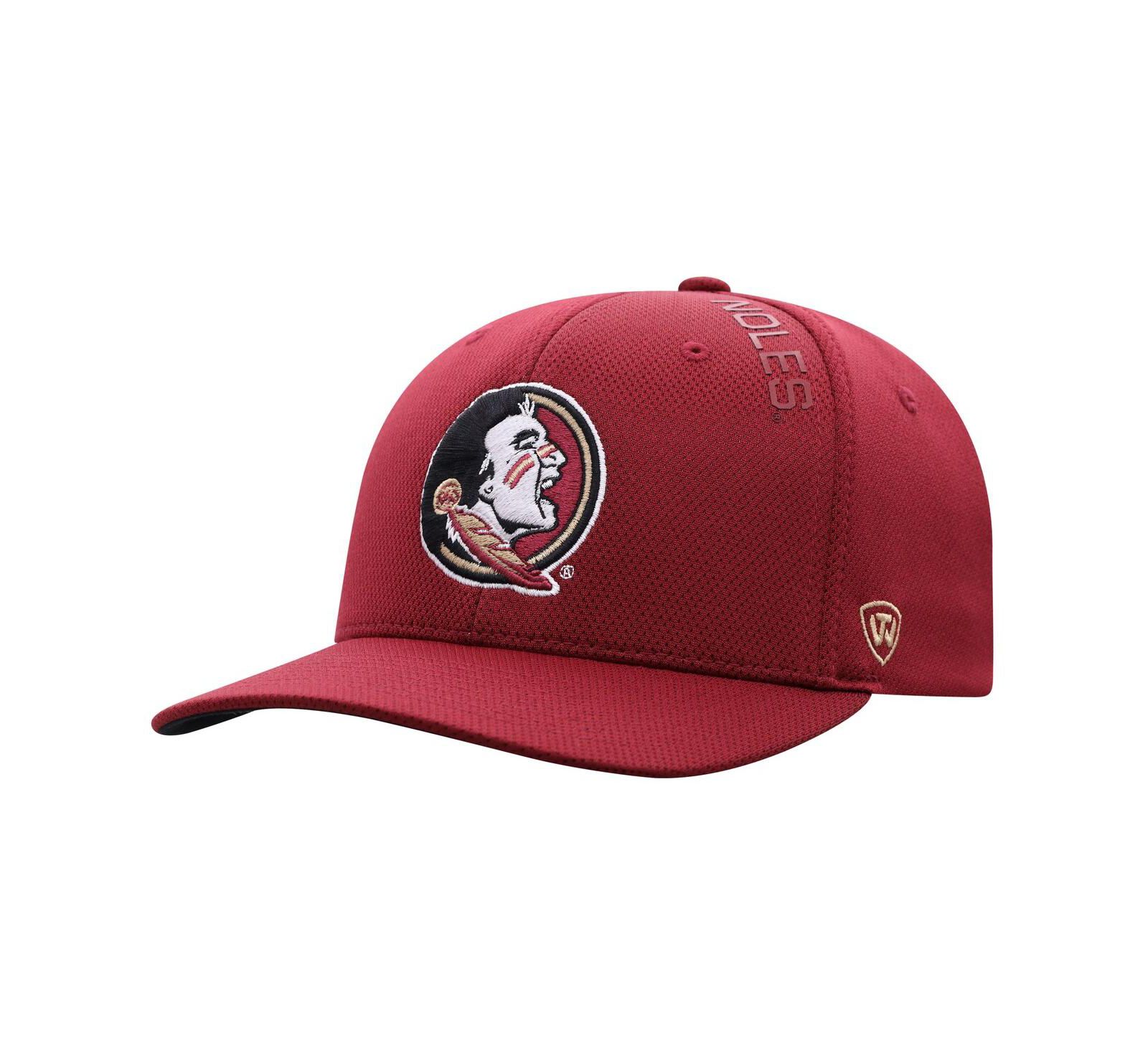 Top of the World Мужская кепка Garnet Florida State Seminoles Reflex 2.0 Flex Fit