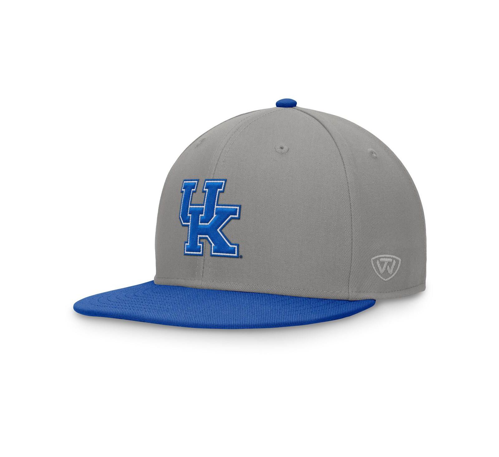 Top of the World Мужская кепка Kentucky Wildcats Rally Two-Tone Gray/Royal
