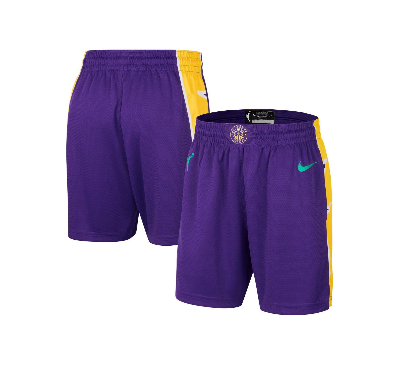 Женские спортивные шорты Nike Los Angeles Sparks Purple Victory Performance