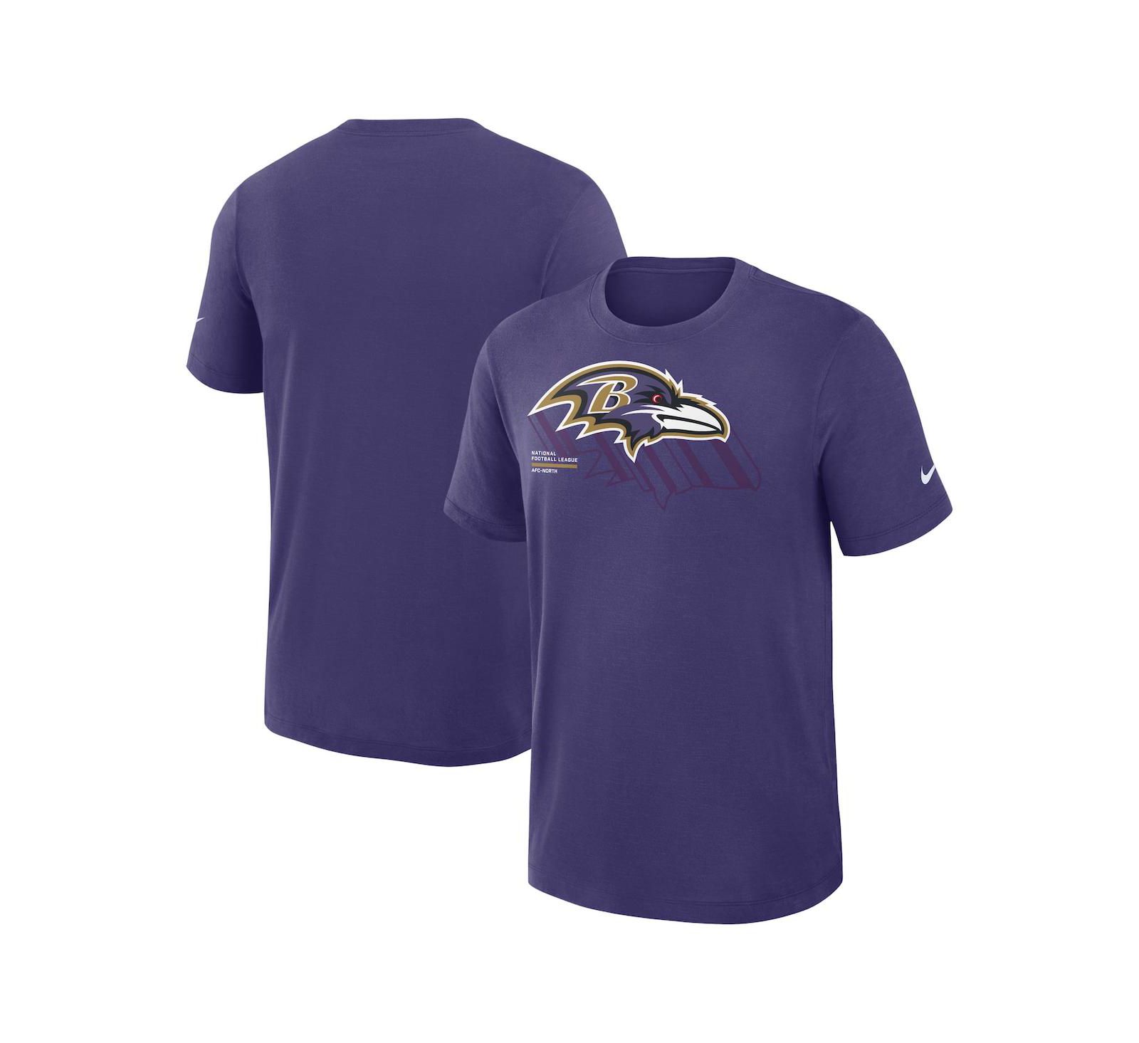 Мужская футболка Nike Purple Baltimore Ravens