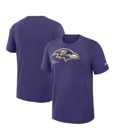 Мужская футболка Nike Purple Baltimore Ravens