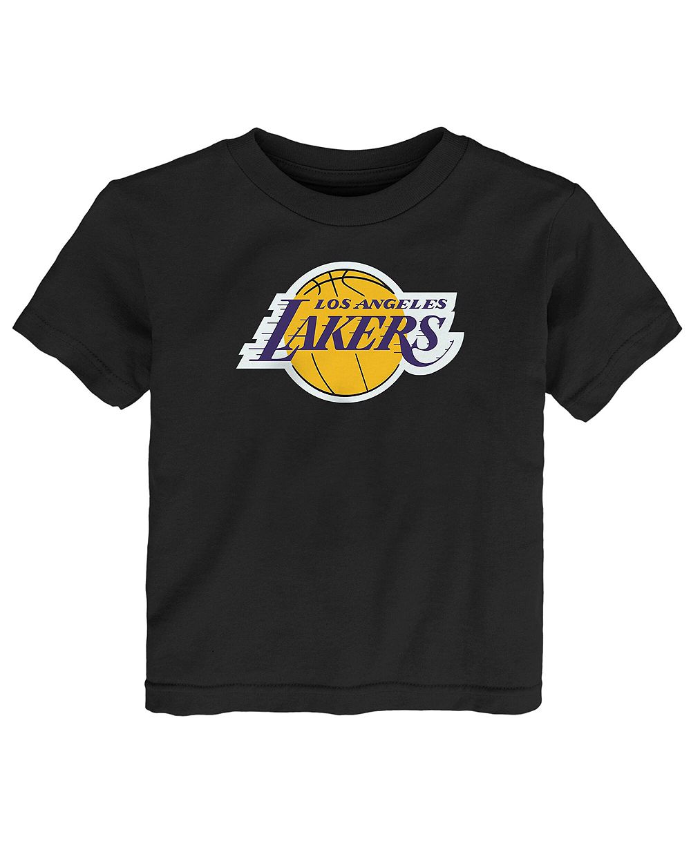 Детская футболка Outerstuff Black Los Angeles Lakers Primary Logo