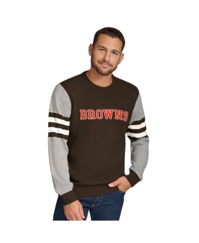 Мужской джемпер Tommy Hilfiger Cleveland Browns Brown/Heather Gray