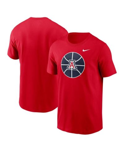 Мужская футболка Nike Red Arizona Wildcats с логотипом баскетбольной команды