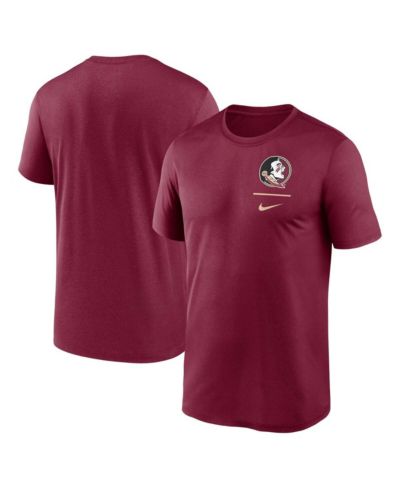 Мужская футболка Nike Garnet Florida State Seminoles Primary Logo Legend Performance