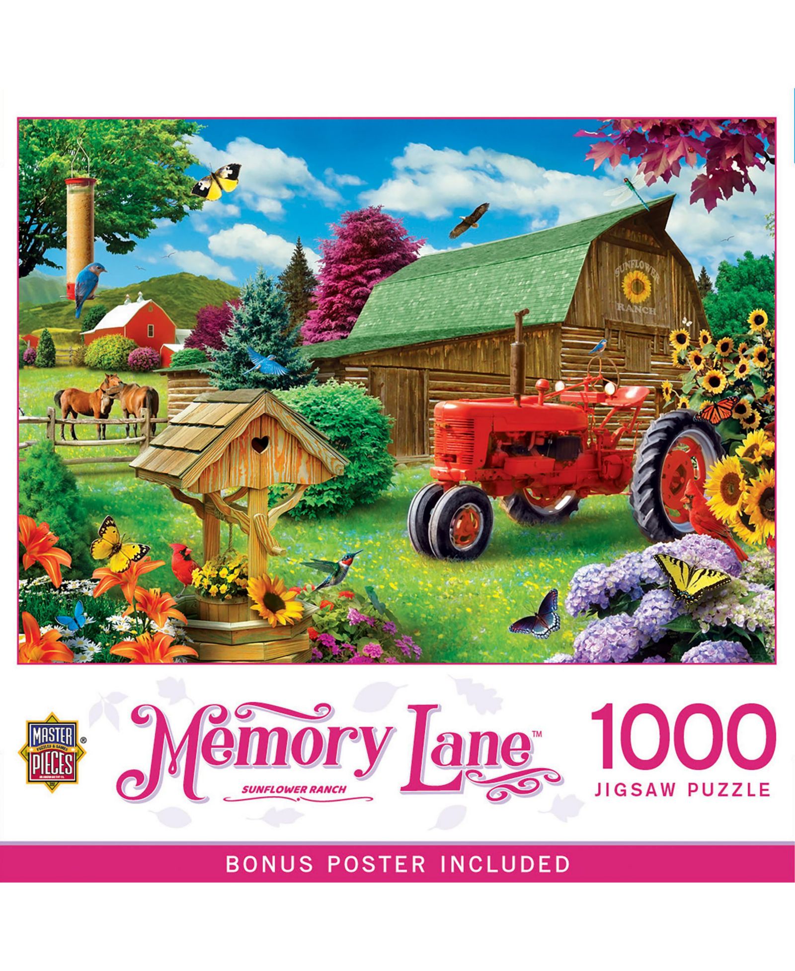 Memory Lane - Sunflower Ranch пазл из 1000 деталей