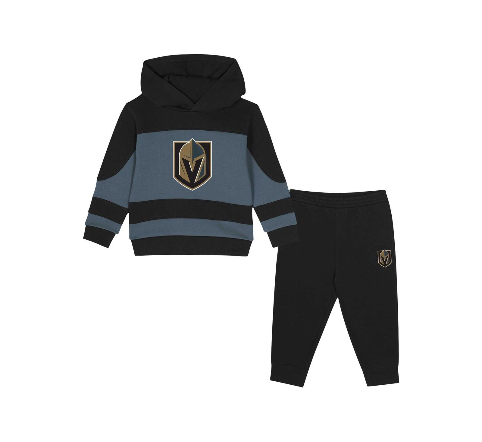 Outerstuff Детский комплект из худи и шорт Vegas Golden Knights, черный/серый