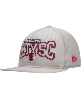 New Era Men's Gray St. Louis City SC Corduroy Golfer Adjustable Hat