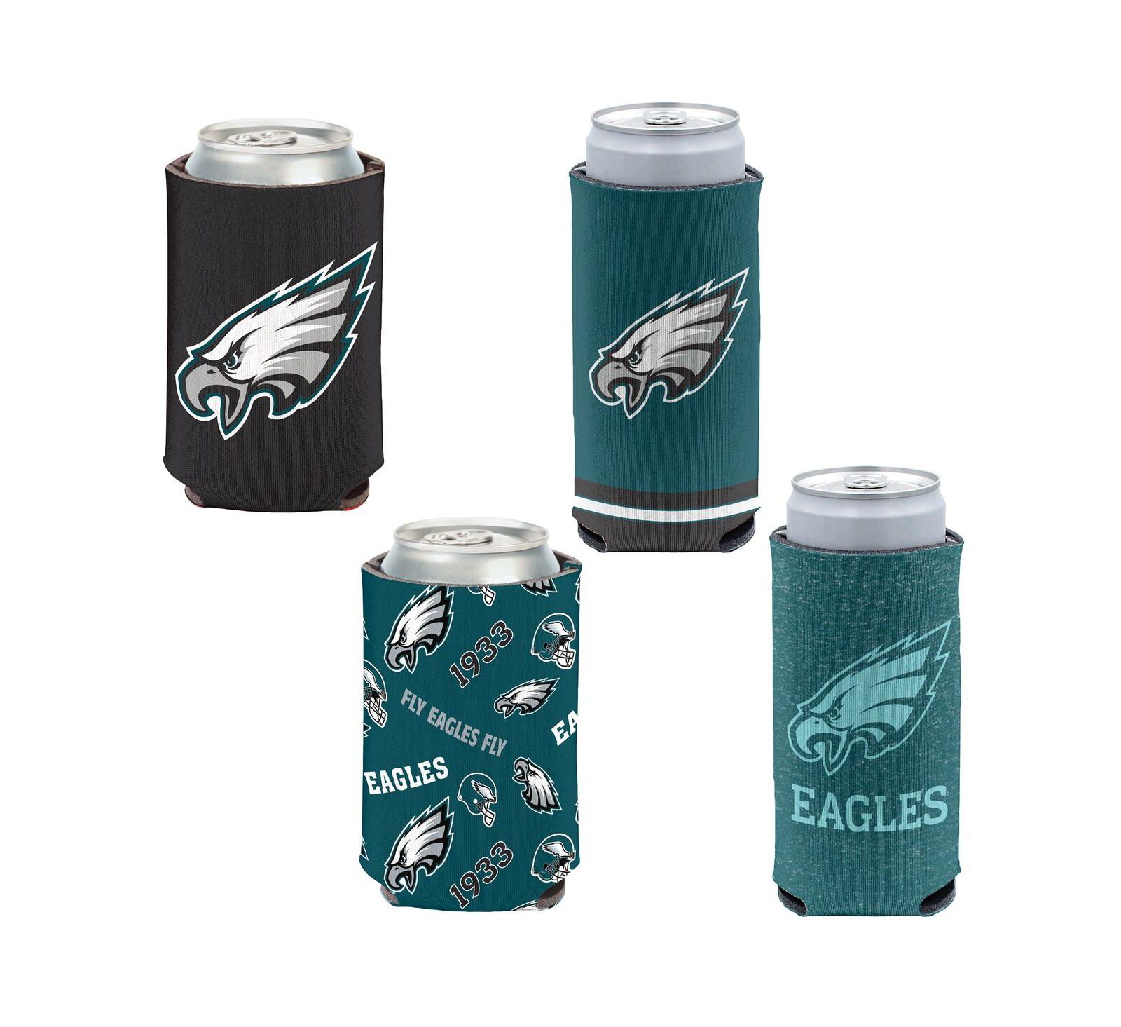 Набор охладителей для банок Wincraft Philadelphia Eagles 12oz., 4 шт.