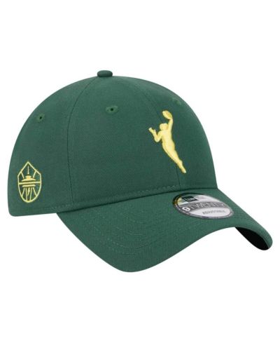 Мужская регулируемая кепка New Era Seattle Storm 9TWENTY, зеленая