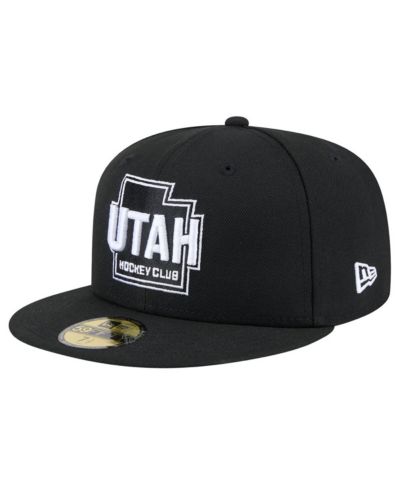 New Era Мужская кепка 59FIFTY Utah Hockey Club State Shape Black