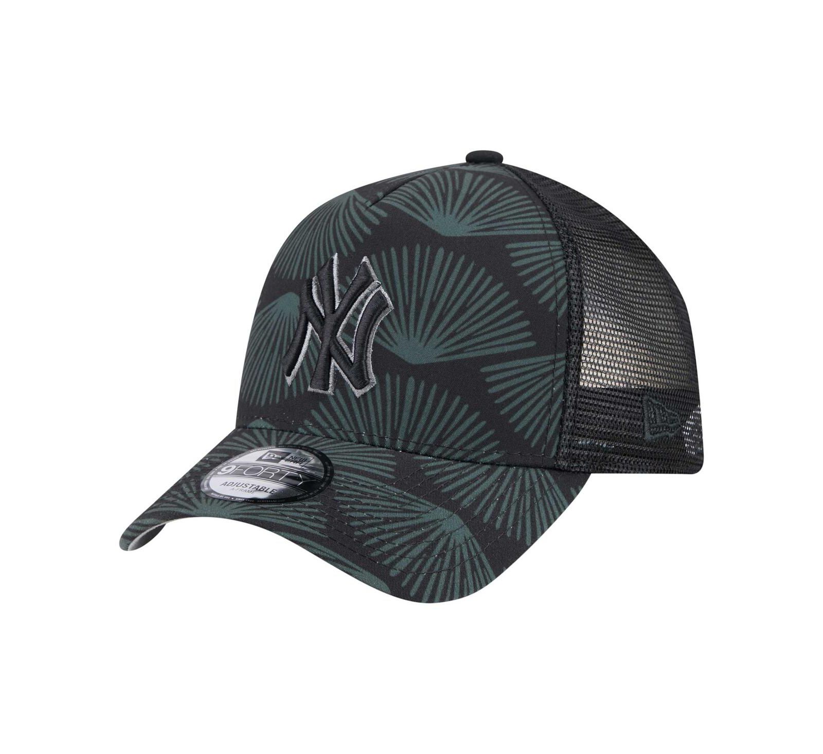 Мужская кепка New Era Black New York Yankees 9FORTY A-Frame Trucker Adjustable