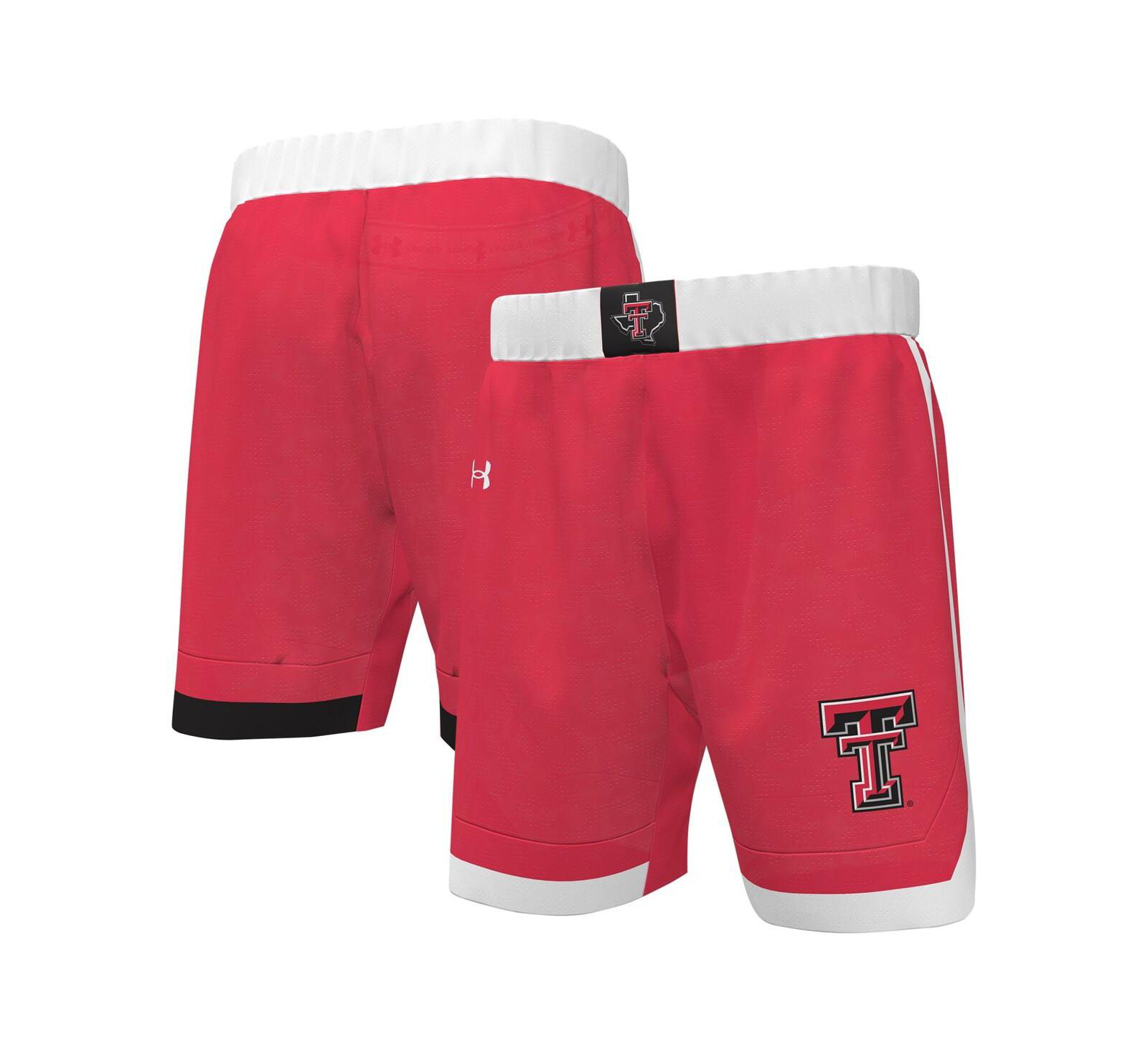 Under Armour Men's Red Texas Tech Red Raiders Replica Basketball Shorts