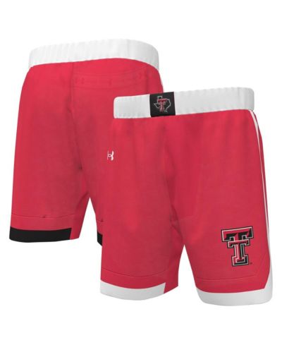Мужские баскетбольные шорты Under Armour Texas Tech Red Raiders Replica, красные