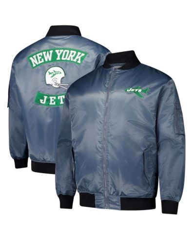 Mitchell & Ness Мужской бомбер New York Jets Big & Tall