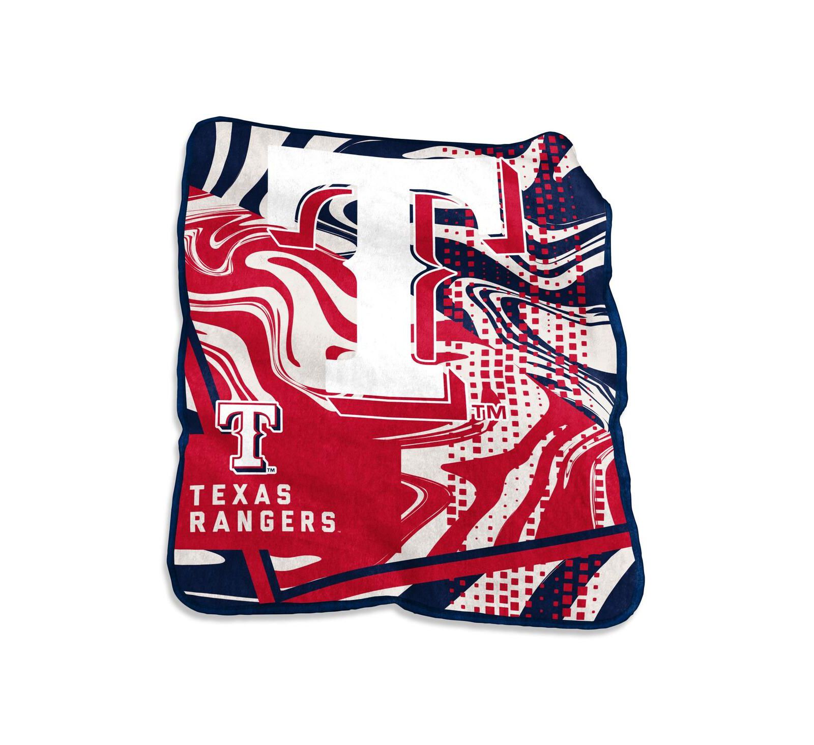 Плед Raschel Logo Brands Texas Rangers, 50" x 60"