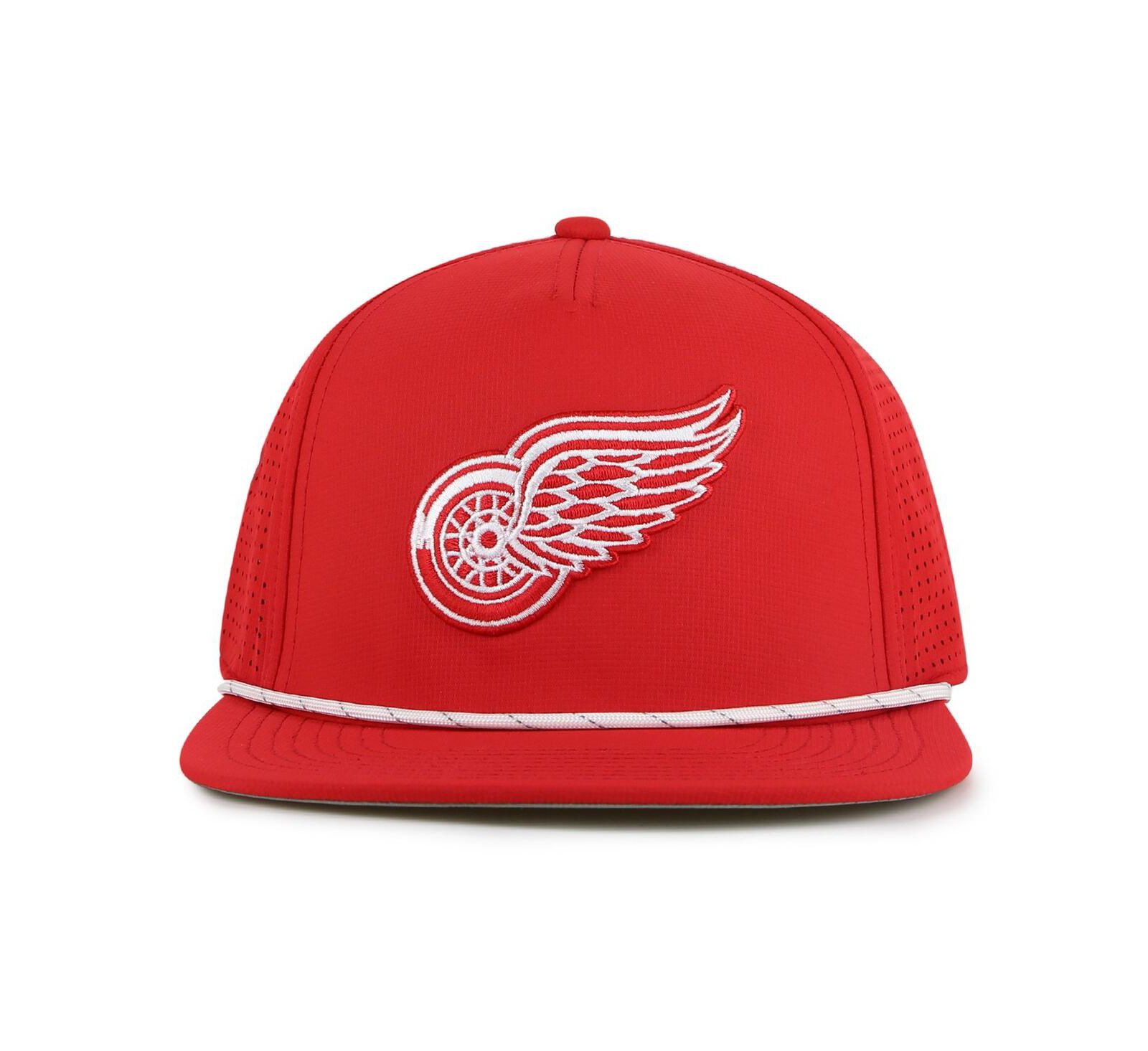 Мужская регулируемая кепка American Needle Red Detroit Red Wings Buxton Pro Tech