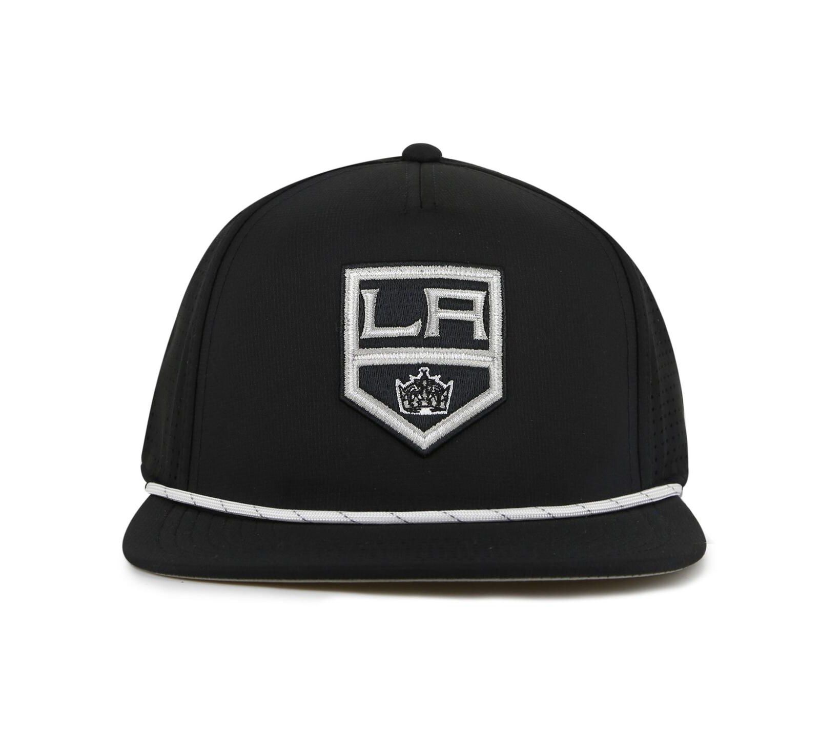 Мужская регулируемая кепка American Needle Los Angeles Kings Buxton Pro Tech Black