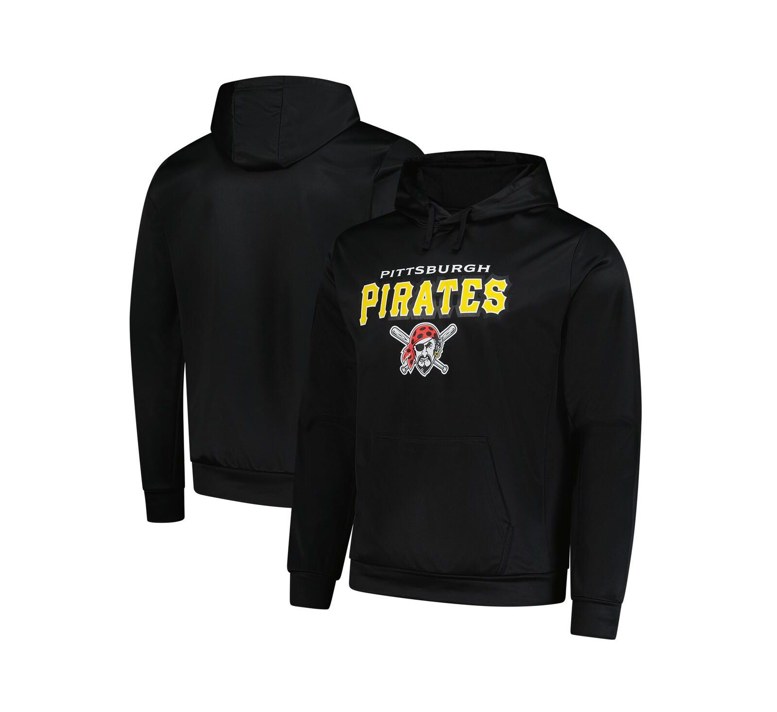 Dunbrooke Мужское худи с капюшоном Pittsburgh Pirates Champion, черное