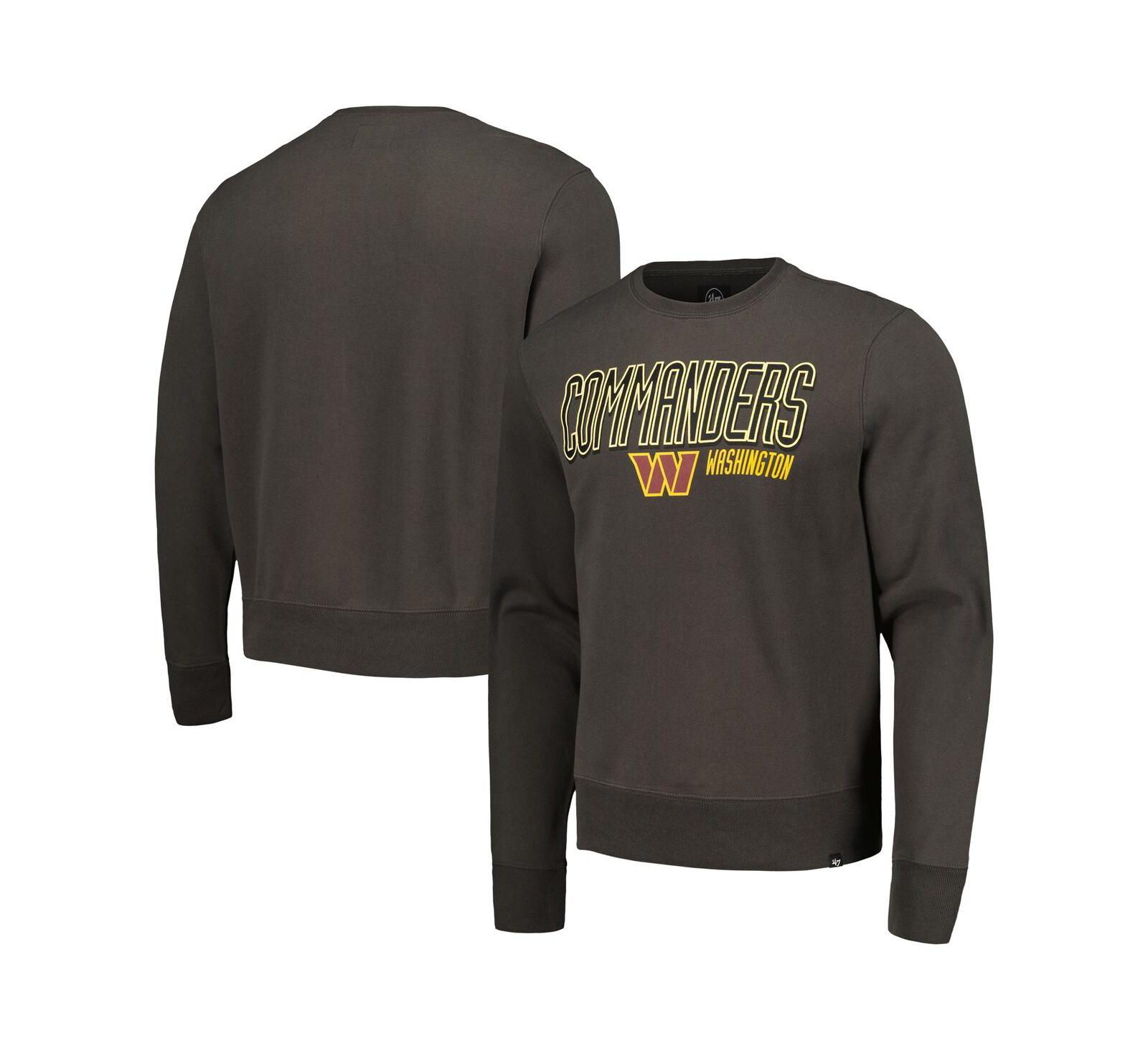 '47 Brand Мужская толстовка Washington Commanders Charcoal