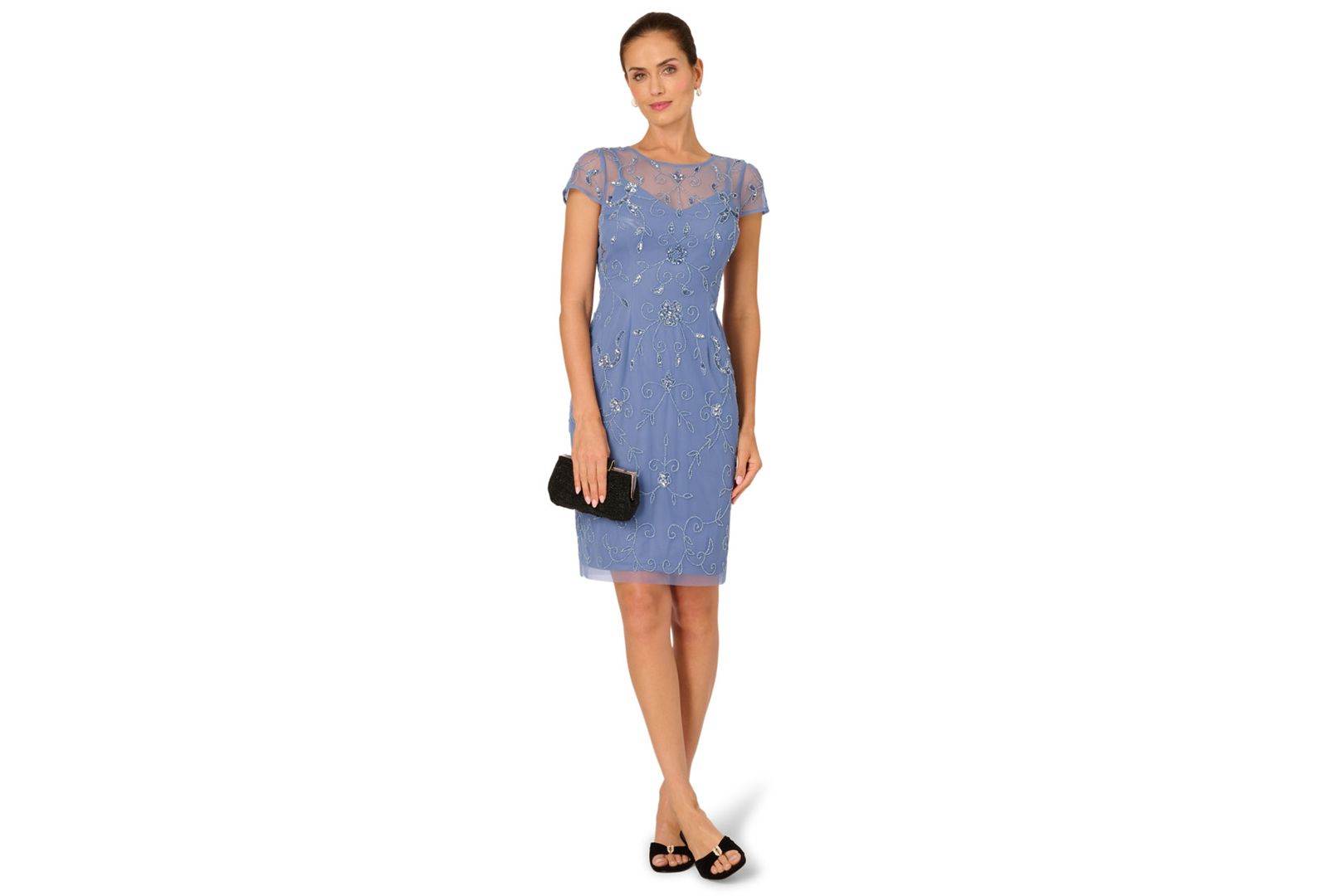 Adrianna Papell Женский Beaded Dress